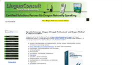 Desktop Screenshot of linguaconsult.de